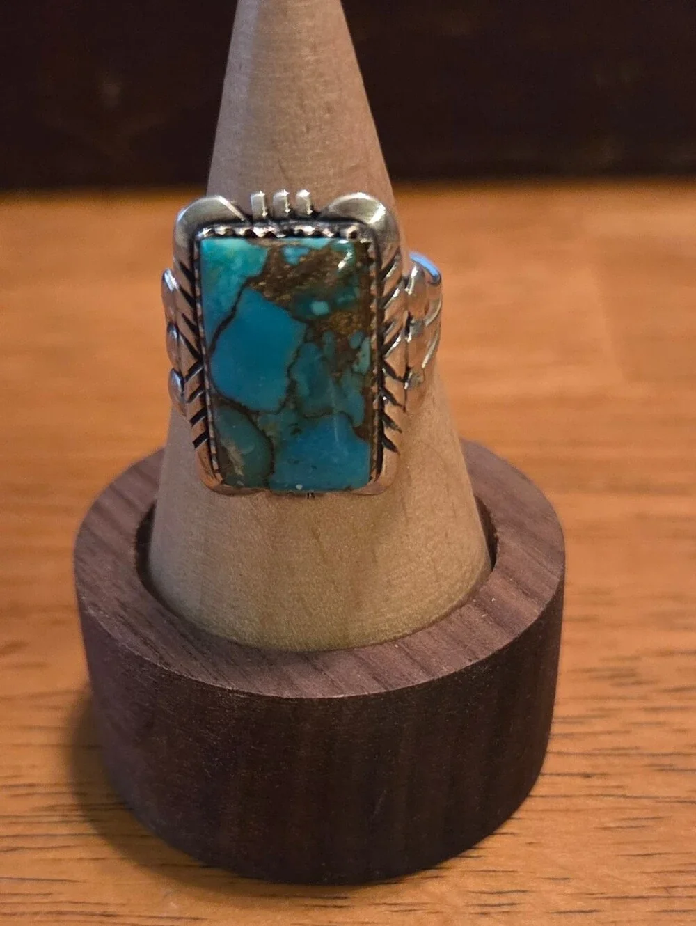 Sterling Silver Turquoise Statement Ring